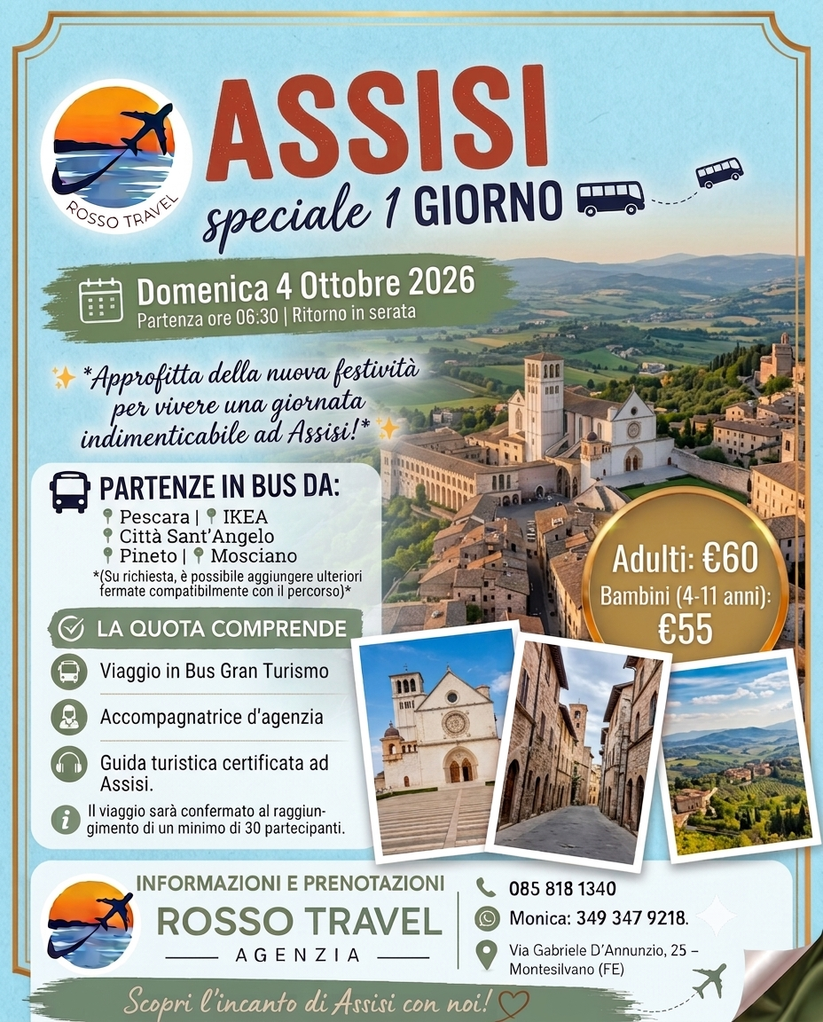 ASSISI 4 OTTOBRE