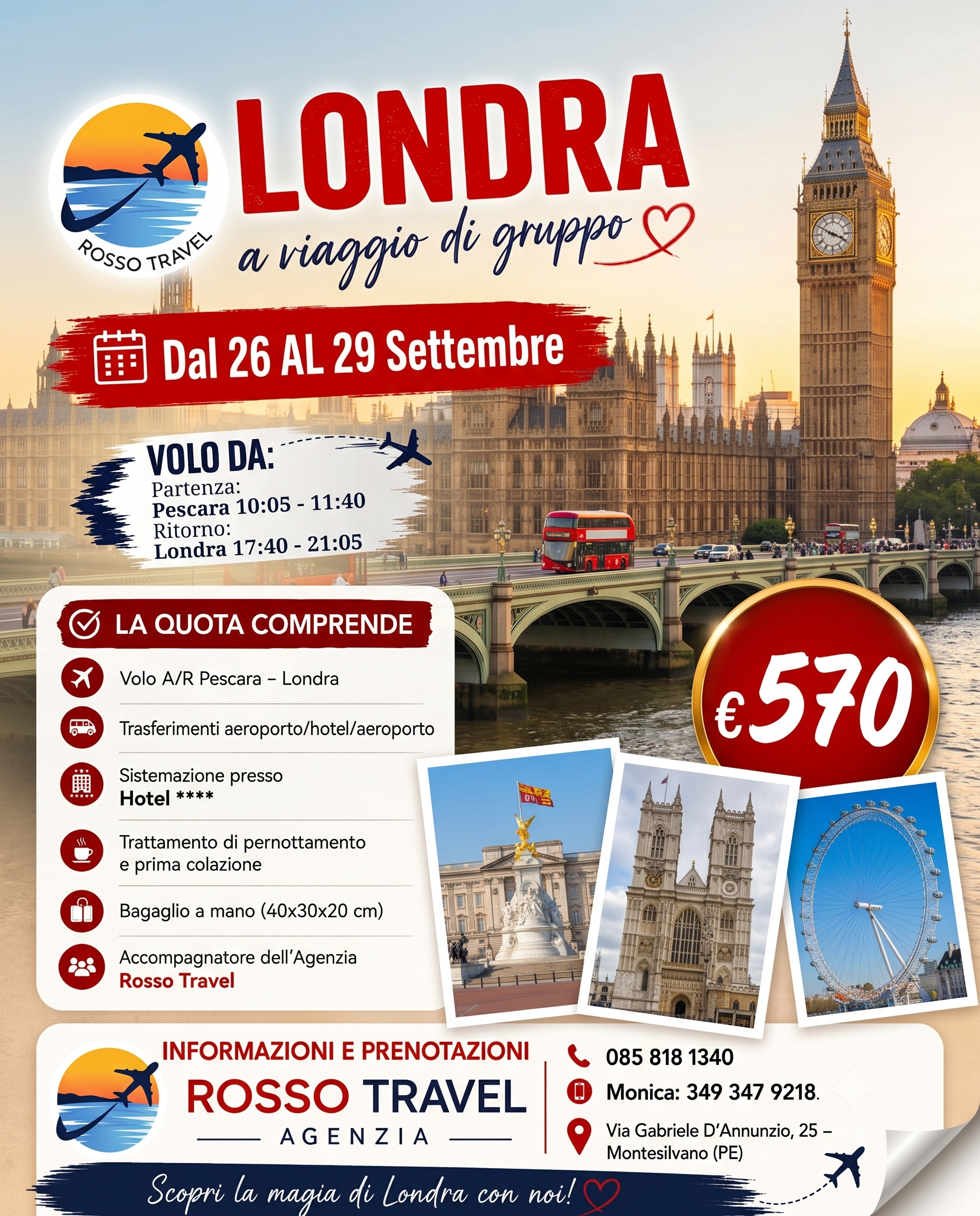 LONDRA 26-29 Settembre