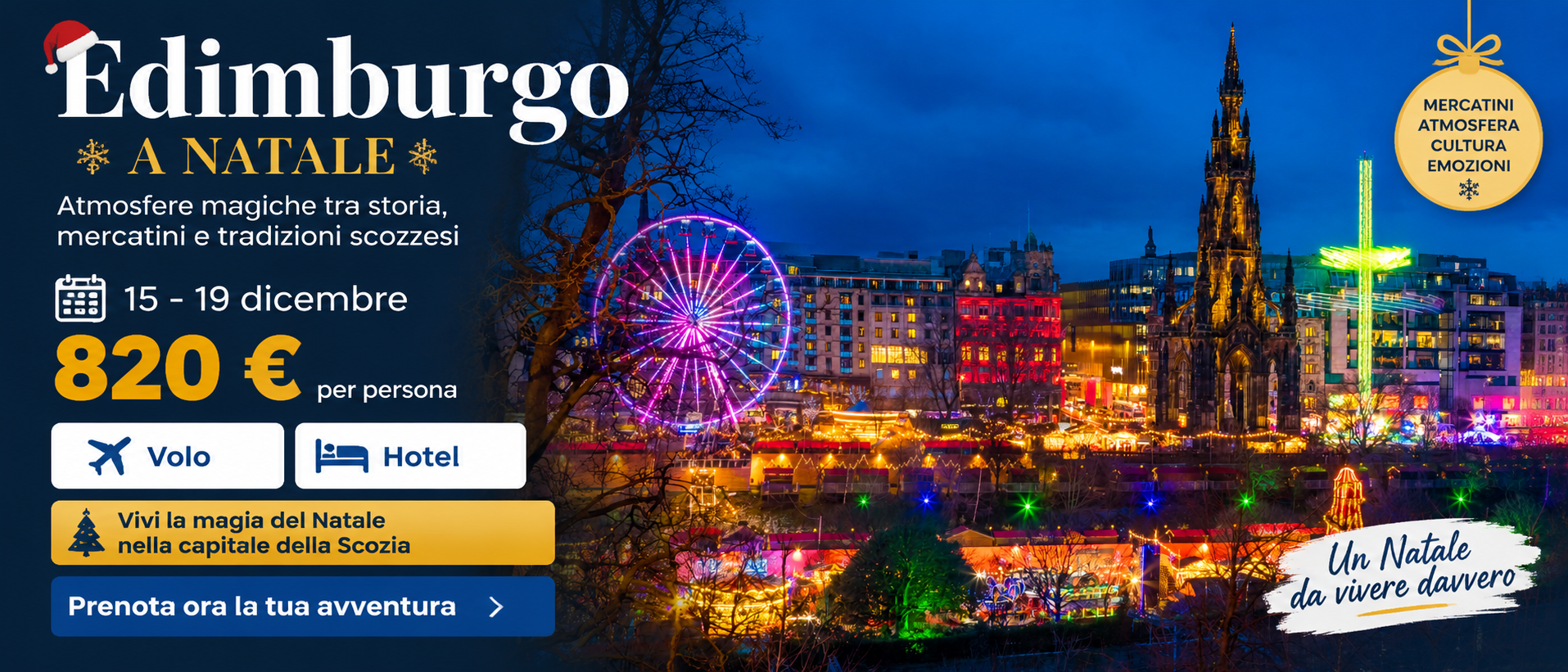 Edimburgo a Natale